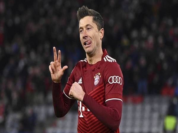 Tiền đạo Robert Lewandowski