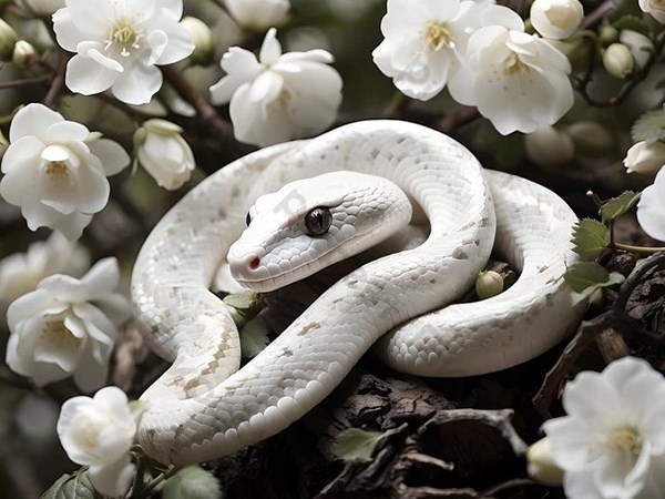 Vào rừng thấy rắn trắng ám ảnh với điềm gì?