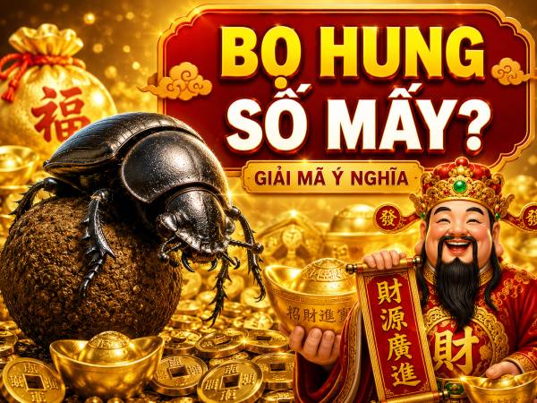 Bọ Hung số mấy, nếu bọ hung vào nhà có mang tới điềm xui