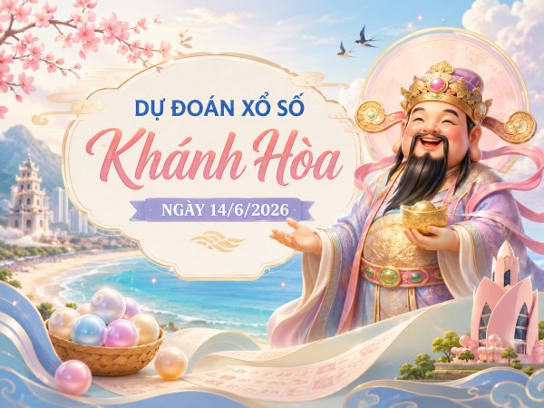 Dự đoán XSKH ngày 14/6/2026 chủ nhật miễn phí hôm nay