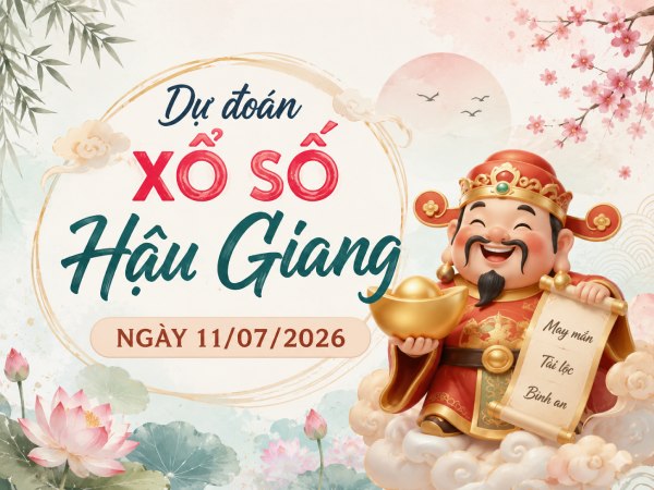 Dự đoán XSHG ngày 11/7/2026 thứ 7 miễn phí hôm nay